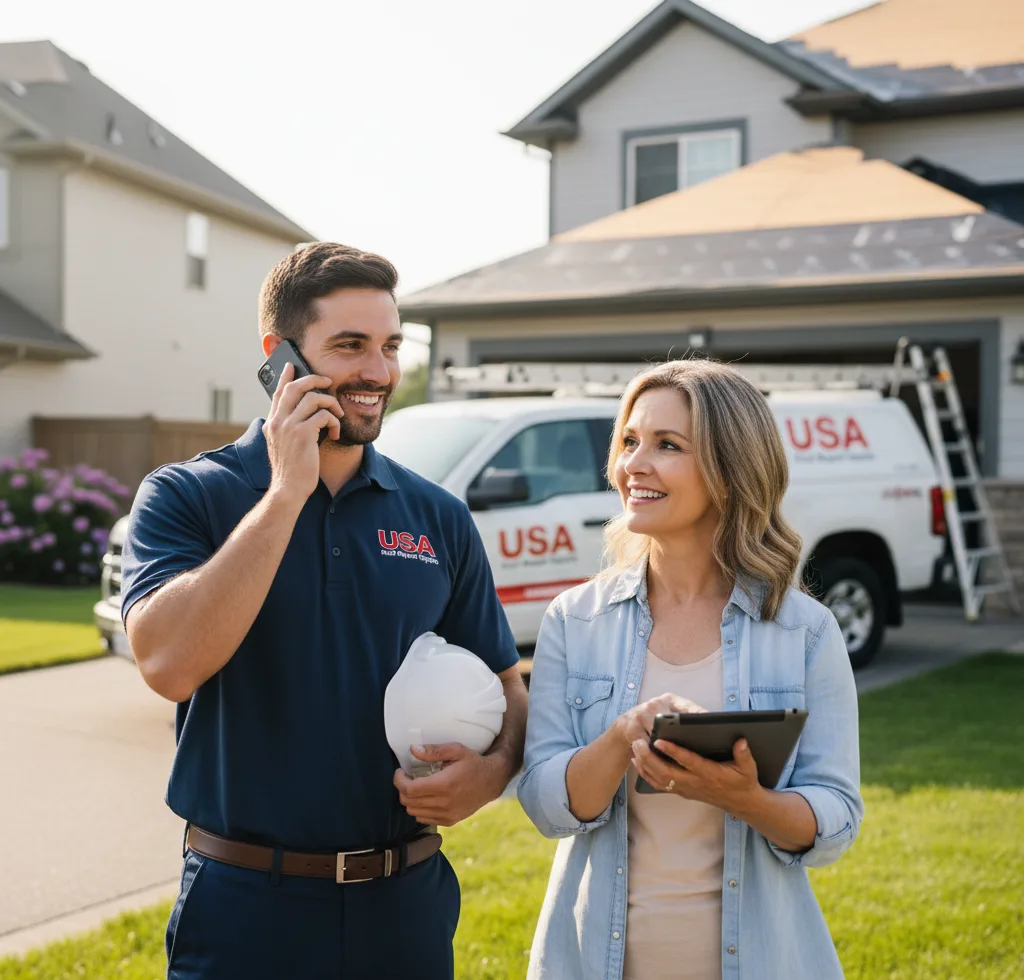 USA Roof Repair Experts customer support in Au Sable Forks